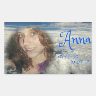 Adesivo Retangular rip ANNA
