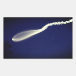 Adesivo Retangular Rocket Jellyfish