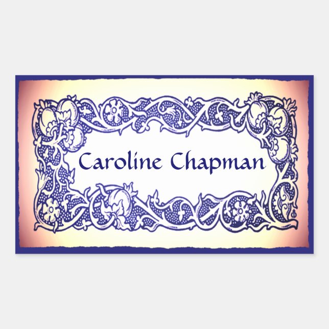 Adesivo Retangular Rolagem do rico (Frente)