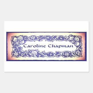 Adesivo Retangular Rolagem do rico