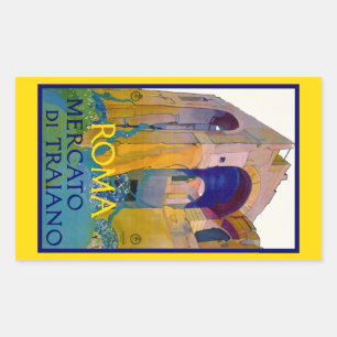 Adesivo Retangular Roma ~ Mercato di Traiano