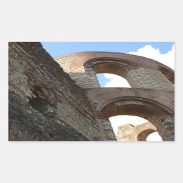 Adesivo Retangular Roman Imperial Baths Trier
