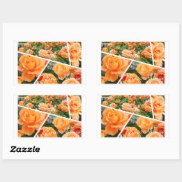 Adesivo Retangular Rosa Manyo [Rectangle Seal]