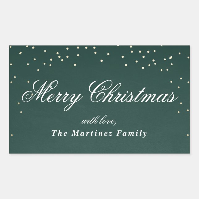 Adesivo Retangular Rótulo de dot dot de folha de papel farelo de Nata (Frente)