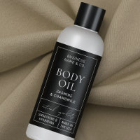 Rótulo do Frasco Cosmético de 4 OZ 120 ml