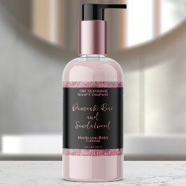 Adesivo Retangular Rótulo do frasco de produtos cosméticos de coloraç