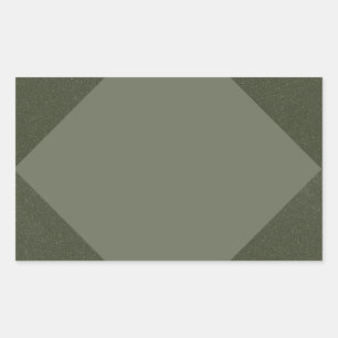 Adesivo Retangular Rótulo Vertical Triangular do Motoso Elegante