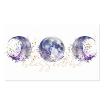 Roxo da Lua Tripla e Dourado