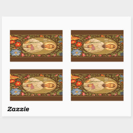 Adesivo Retangular Rua. Aloysius Gonzaga (PM 01)