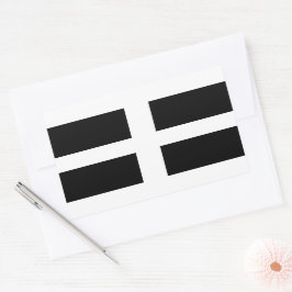 Adesivo Retangular Rua, bandeira do pirão