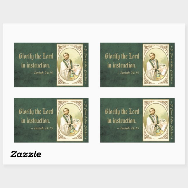 Adesivo Retangular Rua. César de Bus (SLE 001) (Folha)