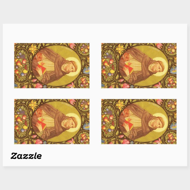 Adesivo Retangular Rua: Dominic de Guzman (PM 02) (Folha)