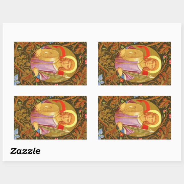 Adesivo Retangular Rua. Floriana de Lorch (PM 03) (Folha)