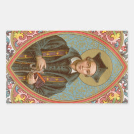 Adesivo Retangular Rua. Ivo de Kermartin (BK 015)