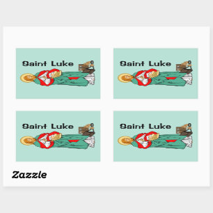 Adesivo Retangular Rua. Luke, querido Médico (RLS 08; MedVers.)