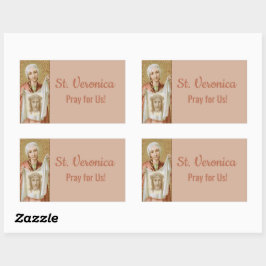 Adesivo Retangular Rua. Verônica de Jerusalém (JM 60)