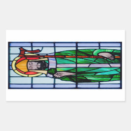 Adesivo Retangular Saint Patrick Window Sticker