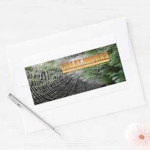 Adesivo Retangular Samuel Johnson Inspirational Cote "O Excelente fun