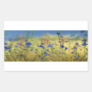 Adesivo Retangular Sapphire & Dourados Stickers