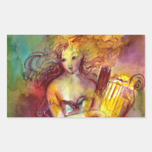 ADESIVO RETANGULAR SAPPHO, DANÇA, MÚSICA E POESIA