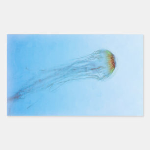 Adesivo Retangular Sea Nettle