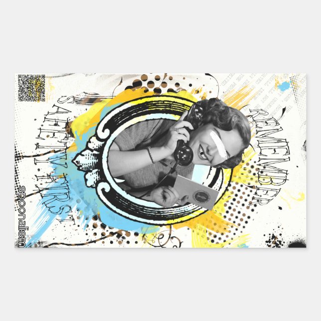 Adesivo Retangular Segurança sobre Liberdade (Frente)