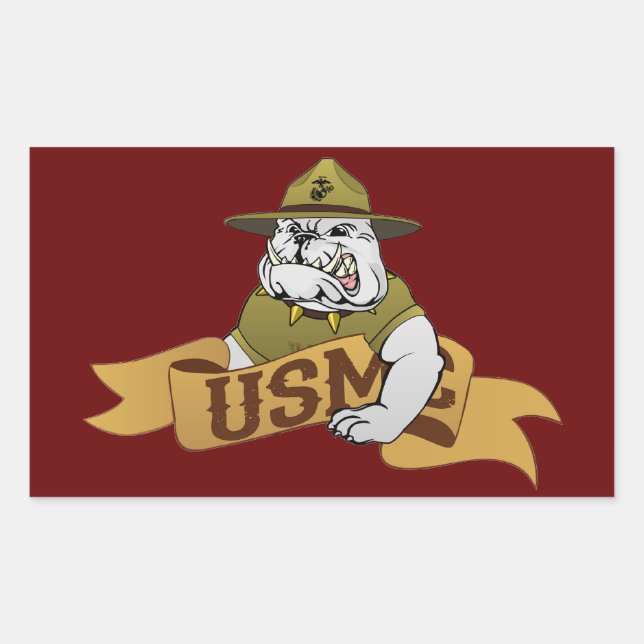 Adesivo Retangular Sempre Um Marinho (Frente)