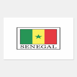 Adesivo Retangular Senegal