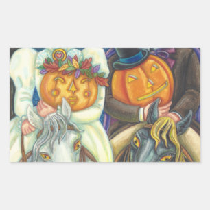 ADESIVO RETANGULAR SENHOR DE SONO OCIOSO DE CASAMENTO HALLOWEEN STICK