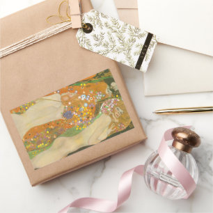 Adesivo Retangular Serpentes II de Gustav Klimt,Vintage Fine Art