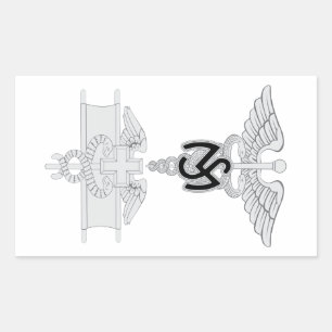 Adesivo Retangular Serviço médico EFMB