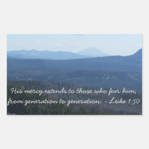 Adesivo Retangular Seu compaixão