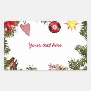 Adesivo Retangular Seus desejos