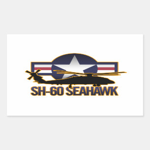 Adesivo Retangular SH- 60 Seahawk
