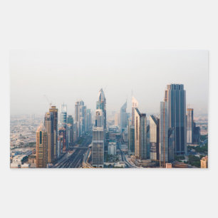 Adesivo Retangular Sheikh Zayed Road