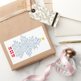 Adesivo Retangular Silent Night