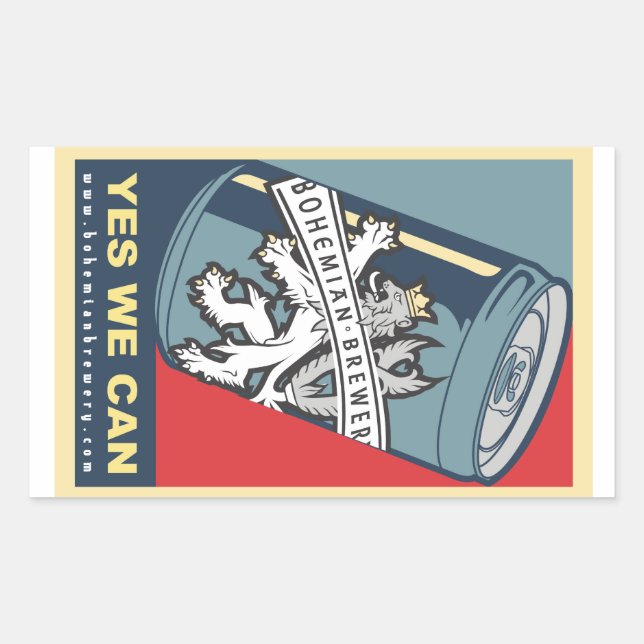 Adesivo Retangular Sim, podemos usar o Sticker Pack (Frente)