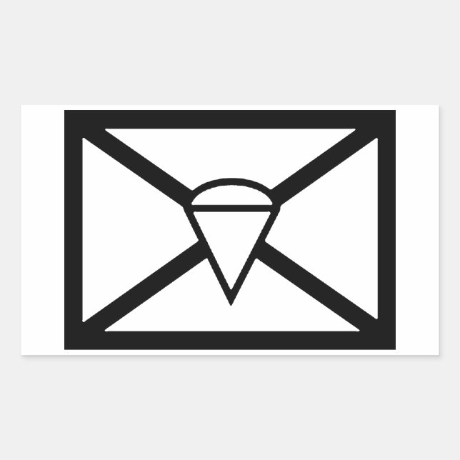 ADESIVO RETANGULAR SINAL DE AVIÃO (Frente)