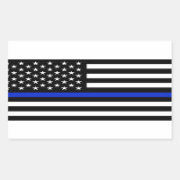 Sinalizador Americano Thin Blue Line