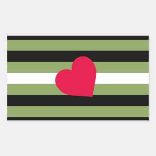 Adesivo Retangular Sinalizador Boi Pride