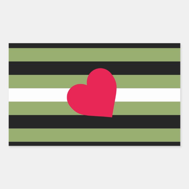 Adesivo Retangular Sinalizador Boi Pride (Frente)