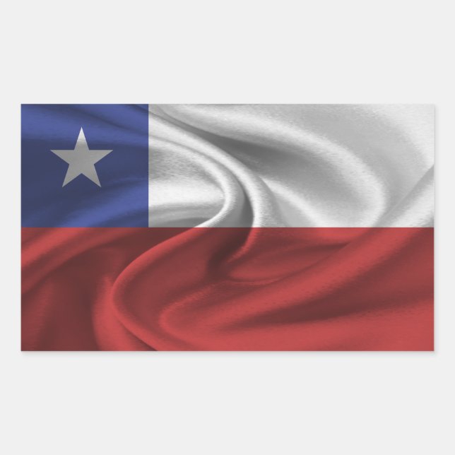 Adesivo Retangular Sinalizador Chile (Frente)