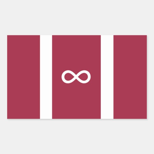 Adesivo Retangular Sinalizador do Orgulho Autismo (Frente)