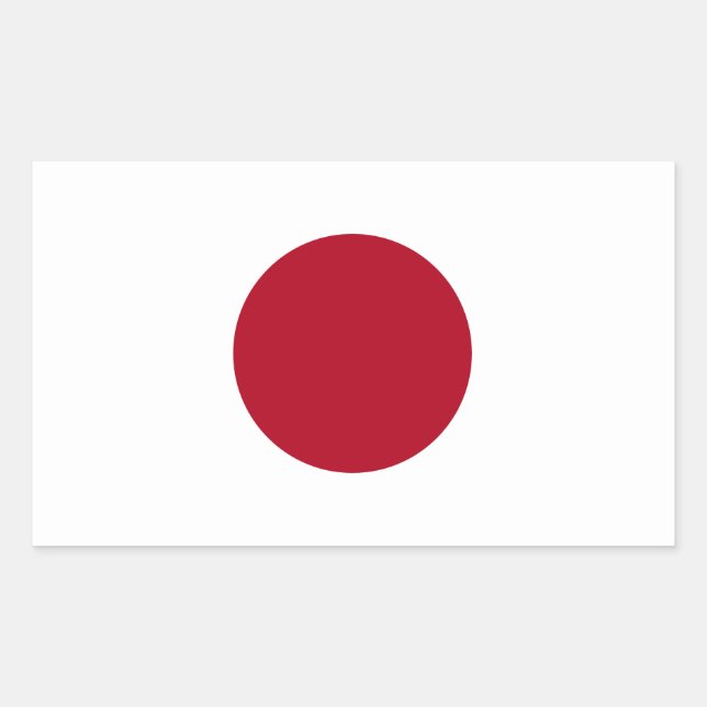 Adesivo Retangular Sinalizador Japonês (Frente)