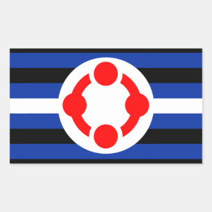 Adesivo Retangular Sinalizador Niche Pride (Original)