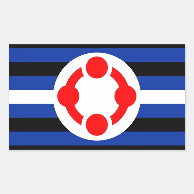 Adesivo Retangular Sinalizador Niche Pride (Original) (Frente)