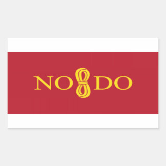 Adesivo Retangular Sinalizador Sevilha (Espanha)