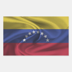 Adesivo Retangular Sinalizador Venezuela