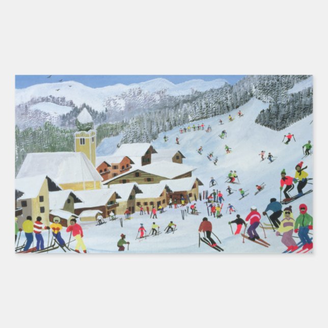 Adesivo Retangular Ski Whizzz! 1991 (Frente)