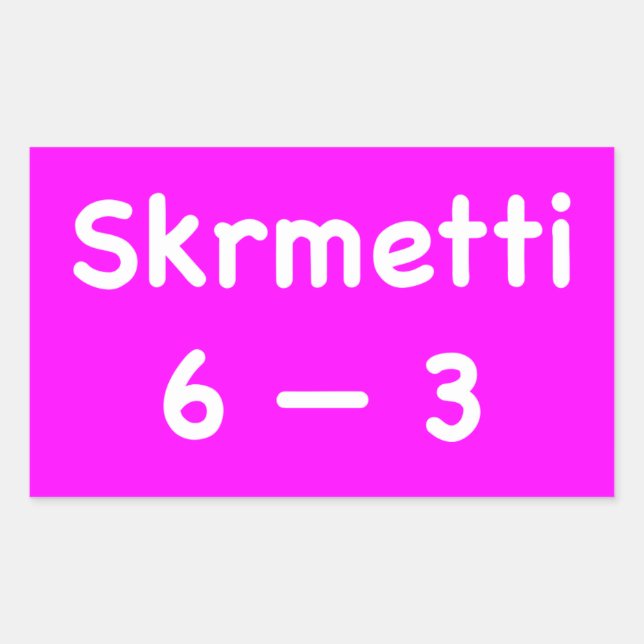 Adesivo Retangular Skrmetti 6 — 3 (Frente)